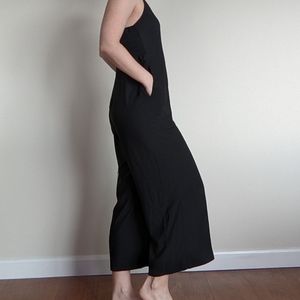 Madewell Thistle Wide Leg Cropped Jumpsuit